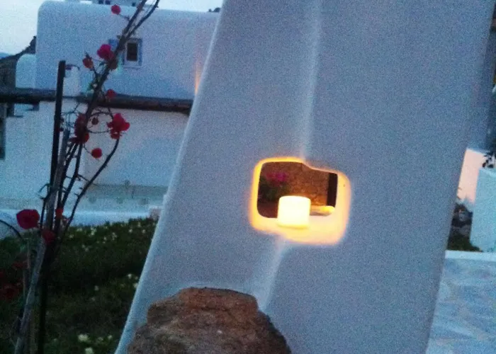 Daire White Luxury With Amazing Seaview And Pool Agios Stefanos (Mykonos)