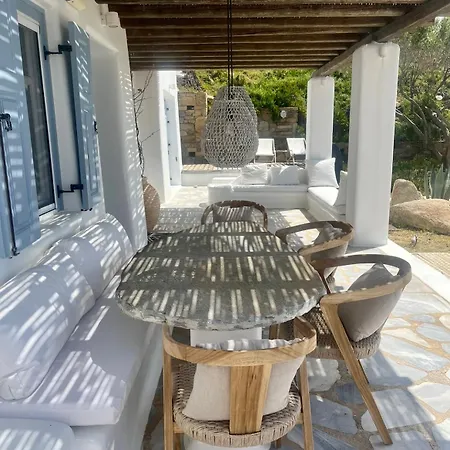 White Luxury With Amazing Seaview And Pool Appartamento Mykonos Town
