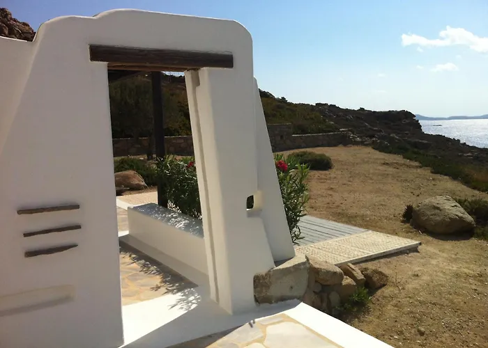 White Luxury With Amazing Seaview And Pool Agios Stefanos (Mykonos)
